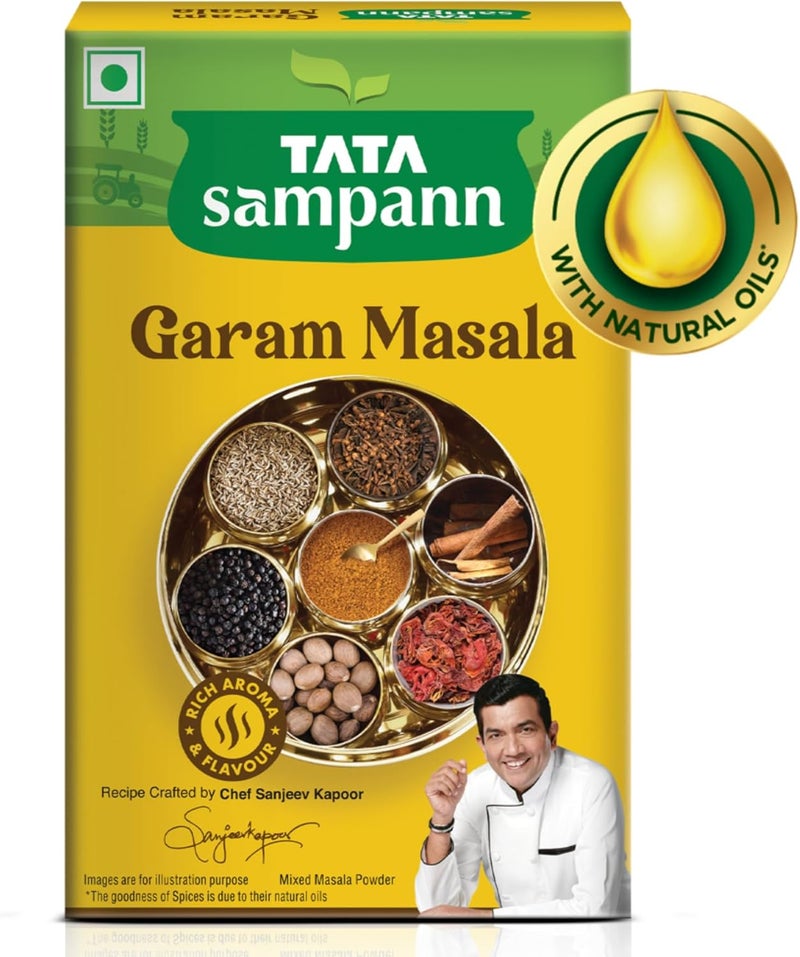 Tata Sampann Garam Masala Powder with Natural Oils, 100g - Image 1